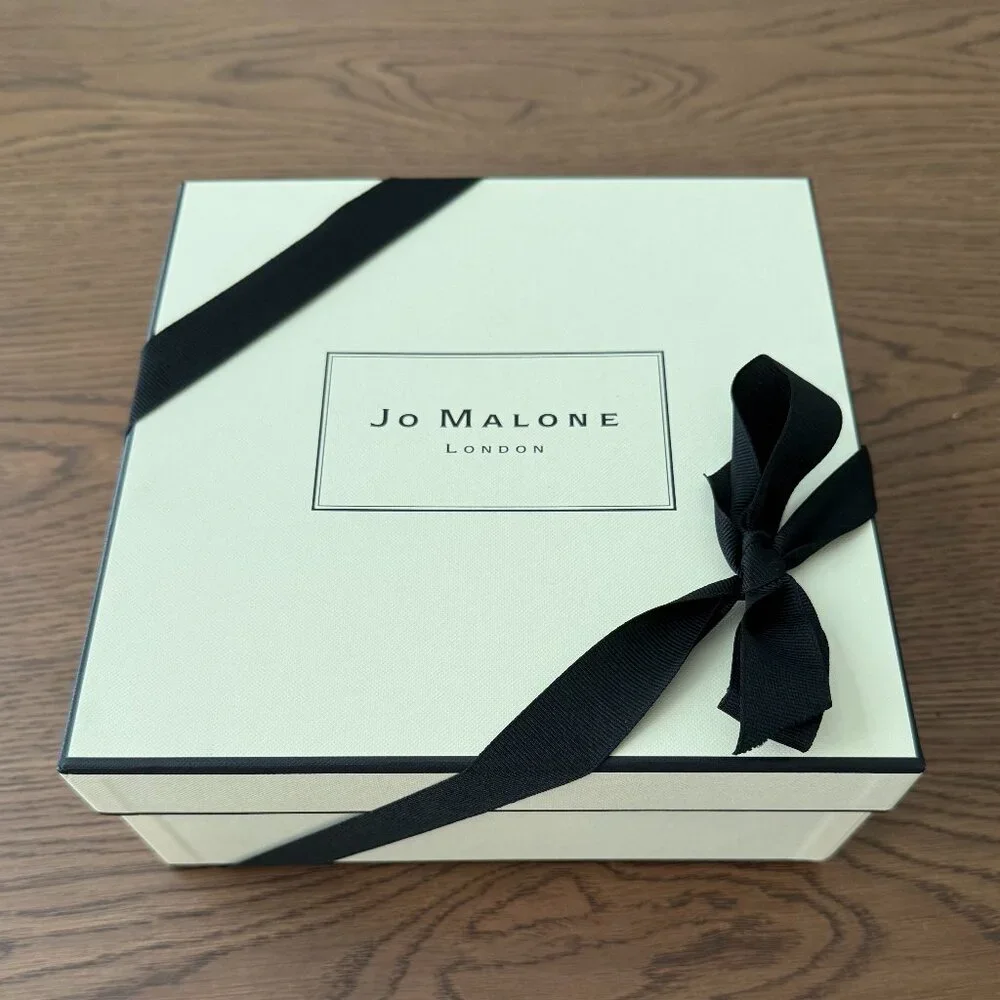 🎁 New 🎁 Jo Malone London Empty Gift Box With Ribbon, Large Size 8 x 8x 3.5